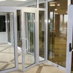Алюминиевая дверь 600×2000 мм. GFTD8204